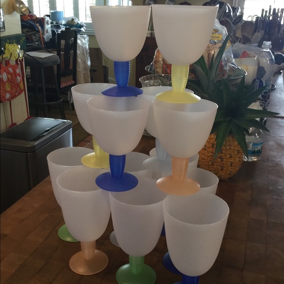 Tupperware Other - Vintage Tupperware Stemware Goblets